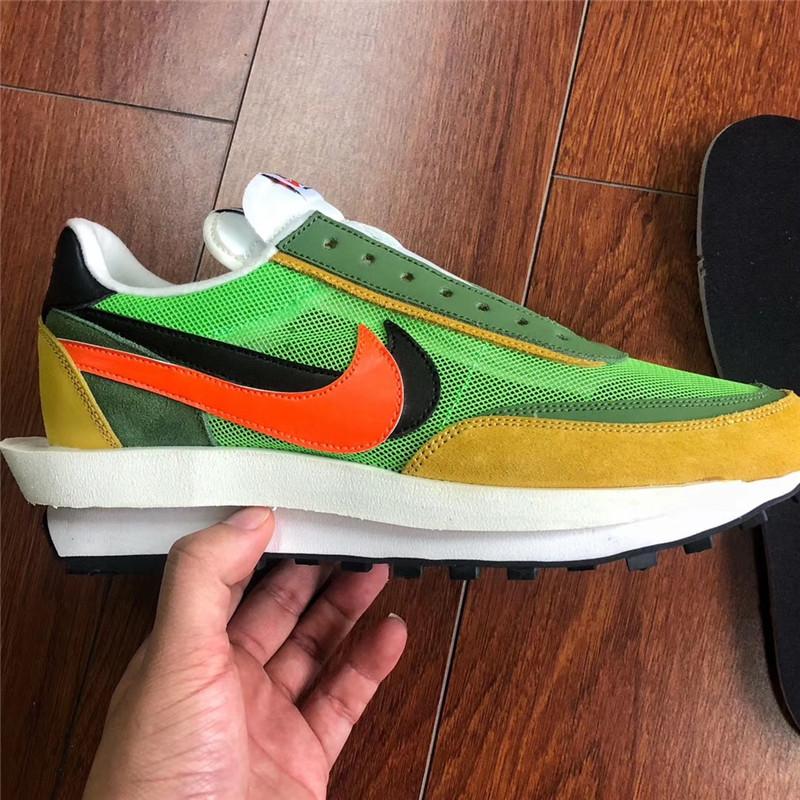 PK God Sacai X Nike LDV Waffle Green Multi retail matearials ready to ship